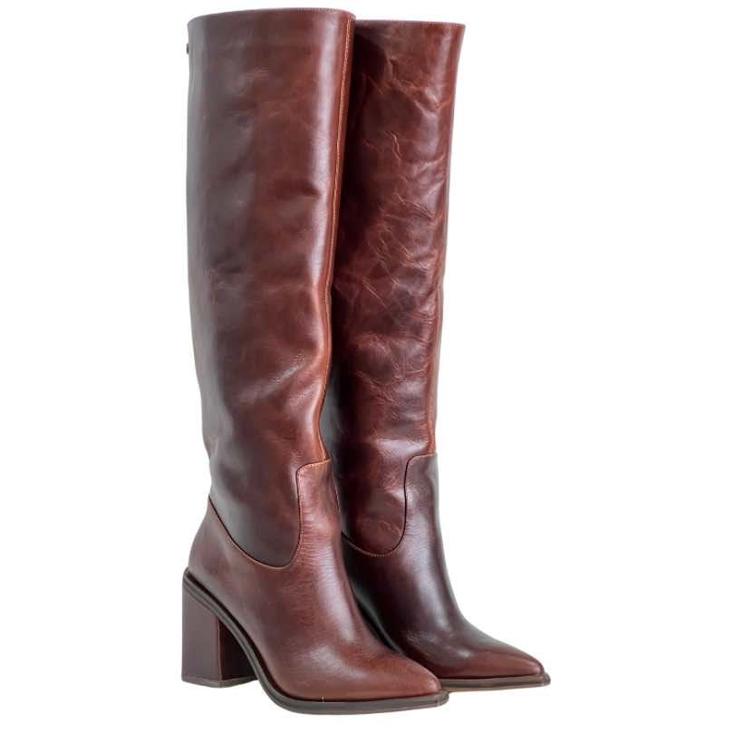 Bota en Cuero Fortuna Miel
