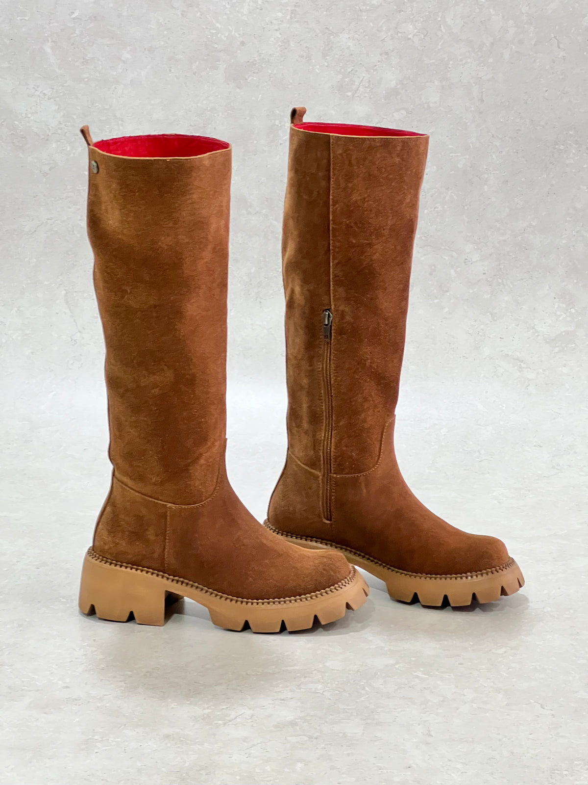 Bota en Cuero Sol miel