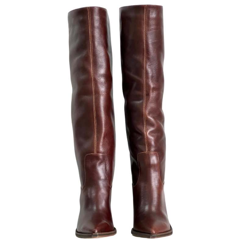 Bota en Cuero Fortuna Miel