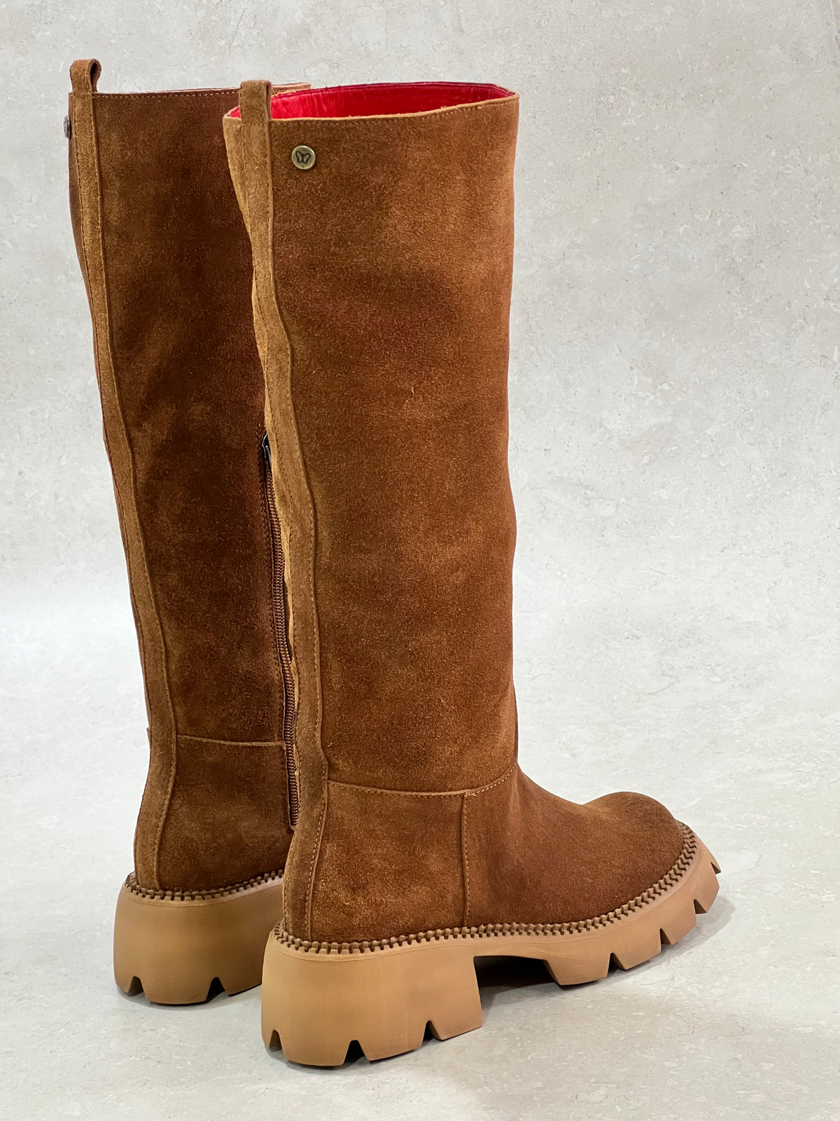 Bota en Cuero Sol miel