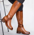 Bota en Cuero Maldonado Miel